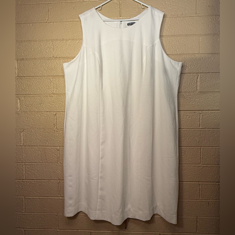 Jessica London white Textured Fabric